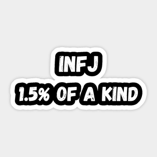 INFJ Personality Type (MBTI) Sticker